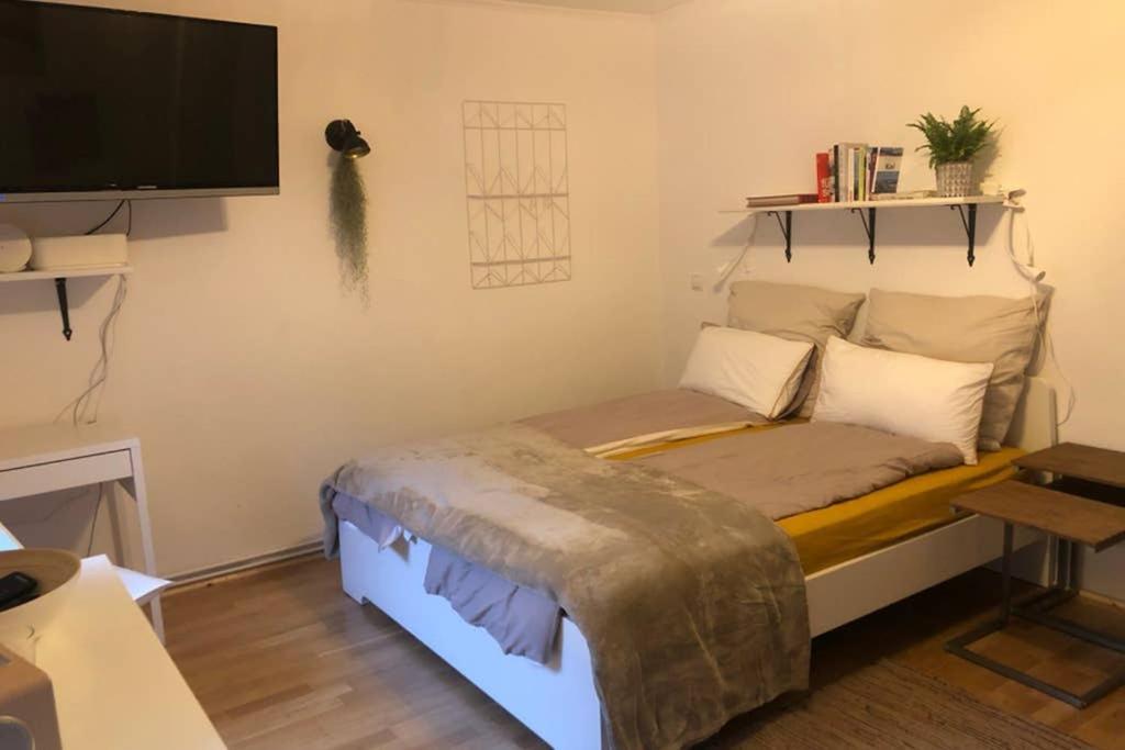 Gemuetliche Sanierte 1 Zimmer Wohnung Mit Privatem Parkplatz Im Zentrum Kiel Ngoại thất bức ảnh